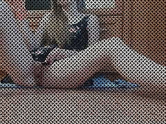Young film bokep intip kencinh fucks herself in the mirror