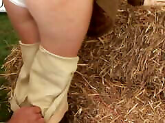 Caroline De Lys a horny woman with blonde hair gets her