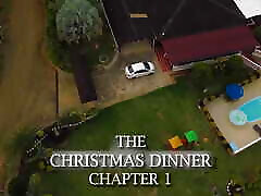 Cap 13 Horny Stepmom Silvana Lee Fucks Stepson and Neighbor at Family Christmas Dinner