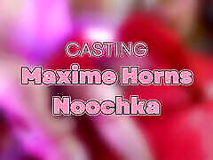 французская привязка, римминг и огромный страпон maxime horns & огромный анальный фаллоимитатор noochka