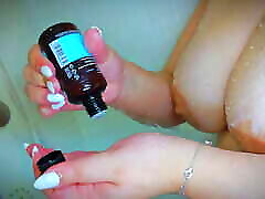 My Neighbor Masturbates in the Bathroom Taking a Shower and I Am a Perverted Voyeur - sunny leone am king POV