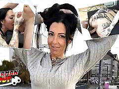 deutscher pfadfinder - eingefärbter deutscher puma sara deluxe mit großem arsch beim ersten casting-fick nach abholung in berlin