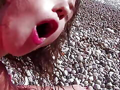 This chubby guy cum all over this super sexy bitchs shadi wali xxx ass on the beach