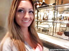 öffentlicher fick auf dem dach! bbc fickt abella johnson für industryinvaders