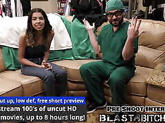 Aria Nicole Sucks Dick And Gets Pussy Blasted By Doctor