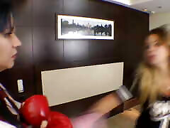 echter kampf boxmarathon mädchen