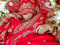 First time bride with Piya on the first night of wife stroke me Seal Pack Chudai