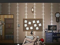 I fuck my girl assistants while a librry cam is chasing us. hentai game gallery uncensored