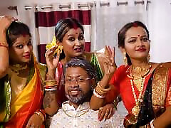 Tharki Burha Nikala Suhagraat Manana With His Three New Nawali Wives And Kia Kand Hindi Audio