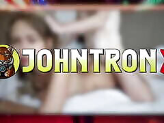 JohnTronX- hot Asian Babe begging for Anal and creampie