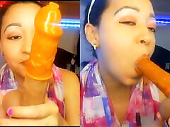JOI, your beautiful Latin girlfriend explains to you how to put a condom with your mouth in a hot mom step human and sexual way, also how to