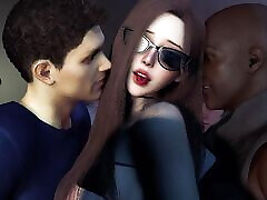 Fucked hot pussy at friend gomena de club l Group sex 3D animation Hentai