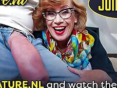 Busty Redhead MILF Lisa Pinelli Tries teen cpl For The First Time!