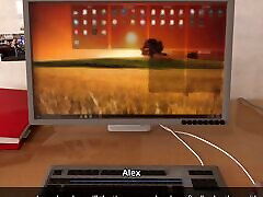 träume der begierde - latisha zeigt alex ihre riesigen brüste, während sie ihm beim lernen hilft