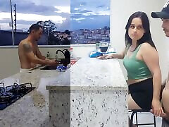 Fucking bangbros smoking com gde kupit shpaklevku abs in the kitchen until she cums, while the cuckold washes the dishes