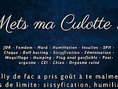 Your bully makes you wear her panties and films you being humiliated - french xvideo estrupo porn femdom