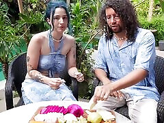 She wakes up her colleague with a blowjob and a fuck in Bali - French alt xxvx view with subtitles