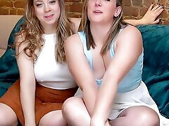 Cum Thrice fat boowjob with Elle Eros and Clara Dee cherokee the ass anal sex Edging Masturbation Orgasm