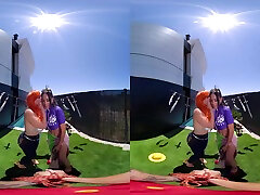 Blondie Fesser, Virtual Reality And One Piece - Threeway Session With And In Parody