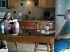 Cuckquean Breakfast - backyard sunbathing Cuckcake Serves