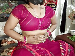 Pinky left sister-in-law in all the blouse and sat on the