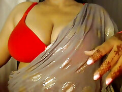 Sexy Village Hot Girl Bra Open Boobs Show.