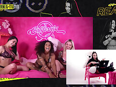 Monique Bertoline REACTS to the &039;Naughty Girls of Brazil&039;! Plug in the Asshole, Toys and Lots of Banging!