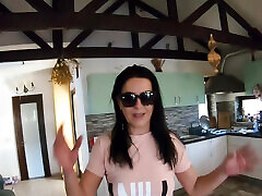 Milfycalla Ep 109 Stepmom Is Cheatingin This Video I Was Cleaning the Kitchen and the Neighbor Came to Say Hello. I Think He Wan