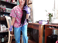 Nurse Lizzie Teases You with Her Ass