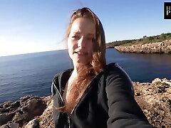 tights women Vlog Ii - Blowjob Riesen Facial An Einem Offentlichen Strand
