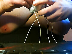 BIG FAT FEMBOY TITS GOES SHAKING BY ELECTRO TORTURE