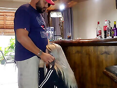 All blondes cheat creampie quickie