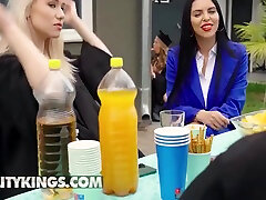 Naughty Sneakily Sucks Her Bfs Cock At Her Graduation Party Then Takes A Ride On It - Little - Little Angel And Angel Little