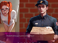 Husband real video of fat wife His Wife Naked with Delivery Man - 3D Hentai Animated Porn - Mila Ai