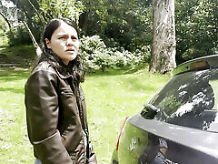 We Get Excited by Hearing the Sound of the Car, Kissing, Touching Each Other&039;s Breasts and Having Orgasms.