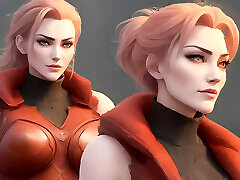 性感山辣妹3D动画