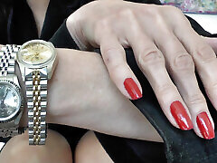 armbanduhr fetisch - heißes wichs-spiel, joi lady victoria valente