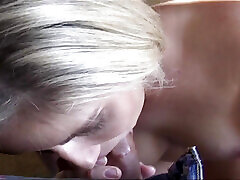 Fayth Deluca an uninhibited woman with light hair gets her