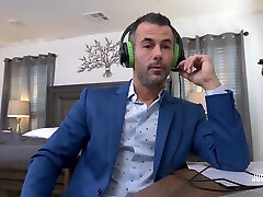 обри валентайн, брок купер и сладенький папик - похотливая молоденькая 18 не заботится о деловом звонке своего сладенького отчима