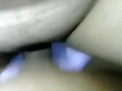 Creampie my wifes pussy while stranger watch at real time by the webcam