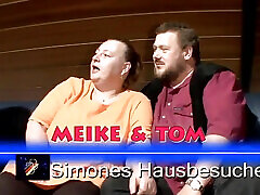 German Porn with The Legendary Simones Who Fucks in A Threesome with A Fat, Curvy Housewife