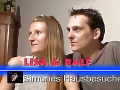 Simones Hausebesuche teaches exhibitionist couples how to have threesome sex Vol4