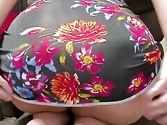 Red Panties Going up the Ass