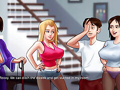 jenny und roxxy cheerleader training sommer saga gameplay