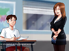тайная связь с моим учителем французского игровой процесс summertime saga
