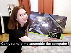 я получил rtx 5090 и минет за один визит к своей бывшей!