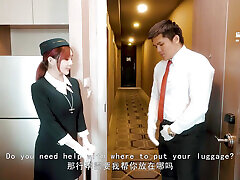 Modelmedia Asia - Flight Attendants Crave Big Cocks After Abstinence