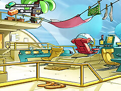 Space Rescue: big ass avec familles Pink v12.5 - Biker Girl with Nice Tats