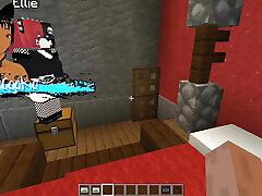 The Jenny mod Fapcraft Minecraft - Ellie being watchin two true Goth girl we want hinde xx videos com see her getting fucked