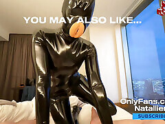 Creamy PussyFuck in anal vo toalet Catsuit - your Stepsister Natallien